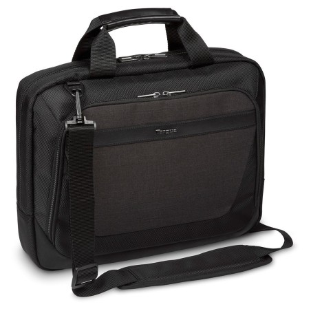 Targus CitySmart 14" Notebook Briefcase - Stylish Black Polyurethane Leather - Perfect for Professionals!